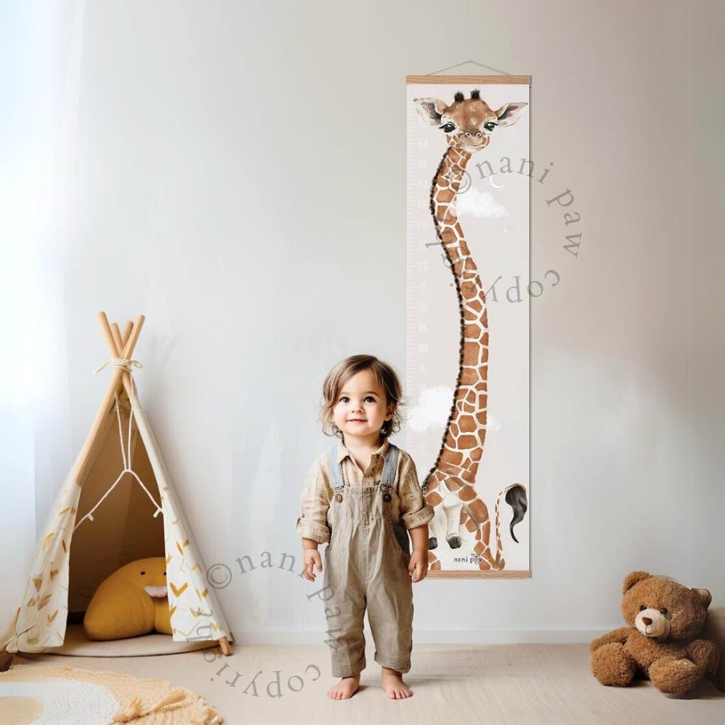 Messtafel / Kinder Größenmesser